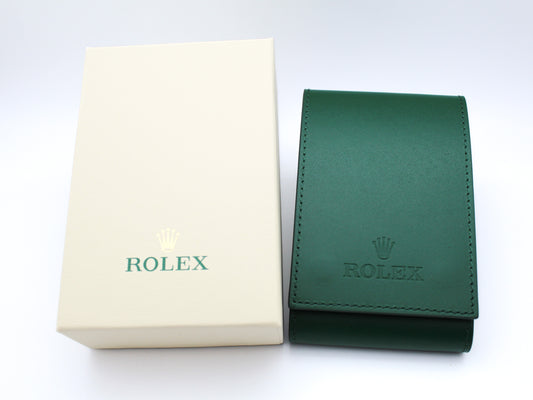 NEW Rolex Travel Box Astuccio Porta Orologio In Pelle Scatola Watch Leather Box