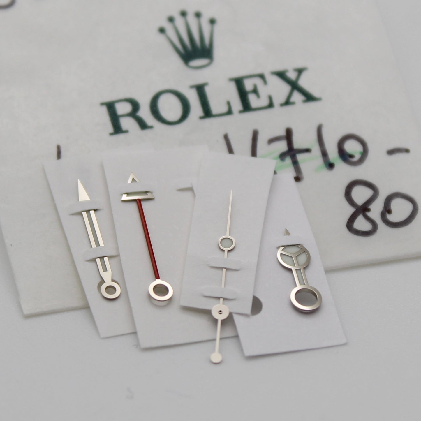 NEW Rolex 16700 | 16710 | 16760 GMT-Master II Explorer II Set Lancette Luminova