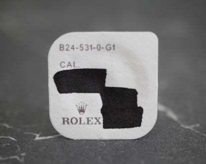NEW Rolex 24-531-0 Corona Acciaio Nuova In Blister