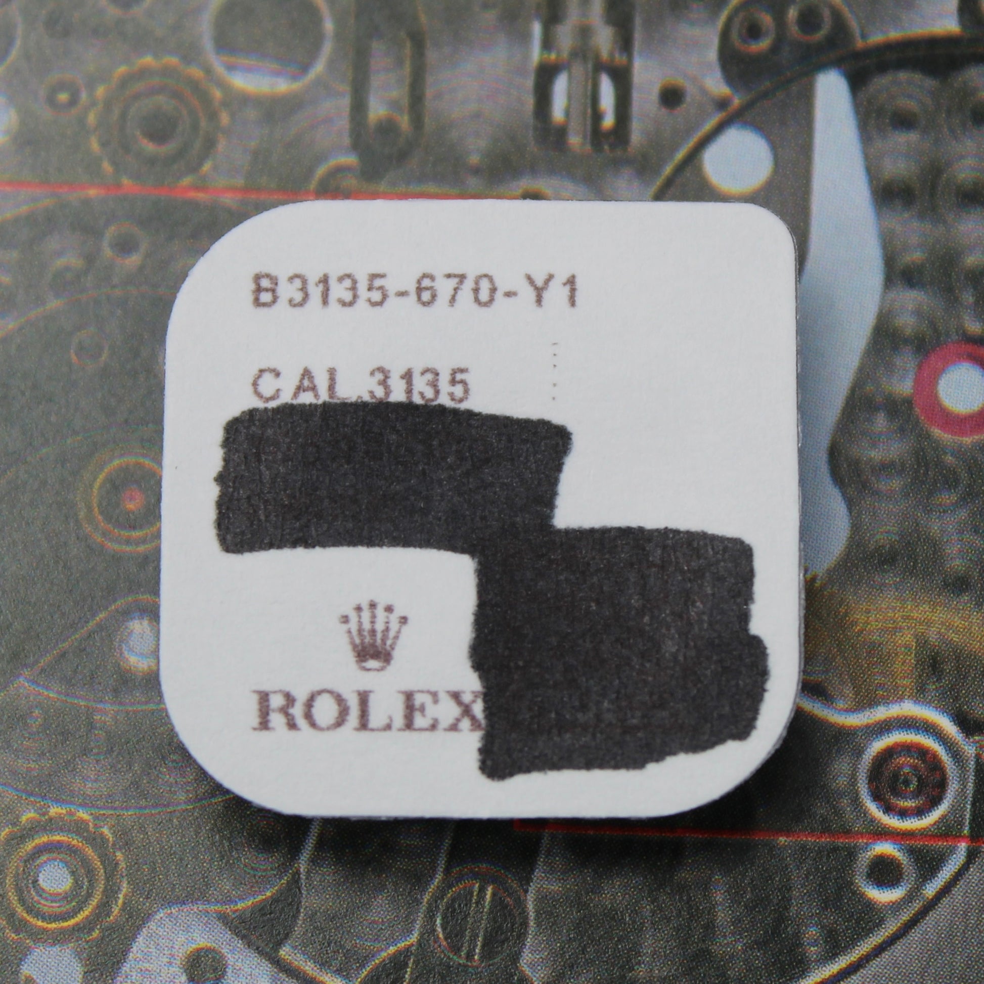 NEW Rolex 3135-670 Ruota Del Calendario Nuova In Blister