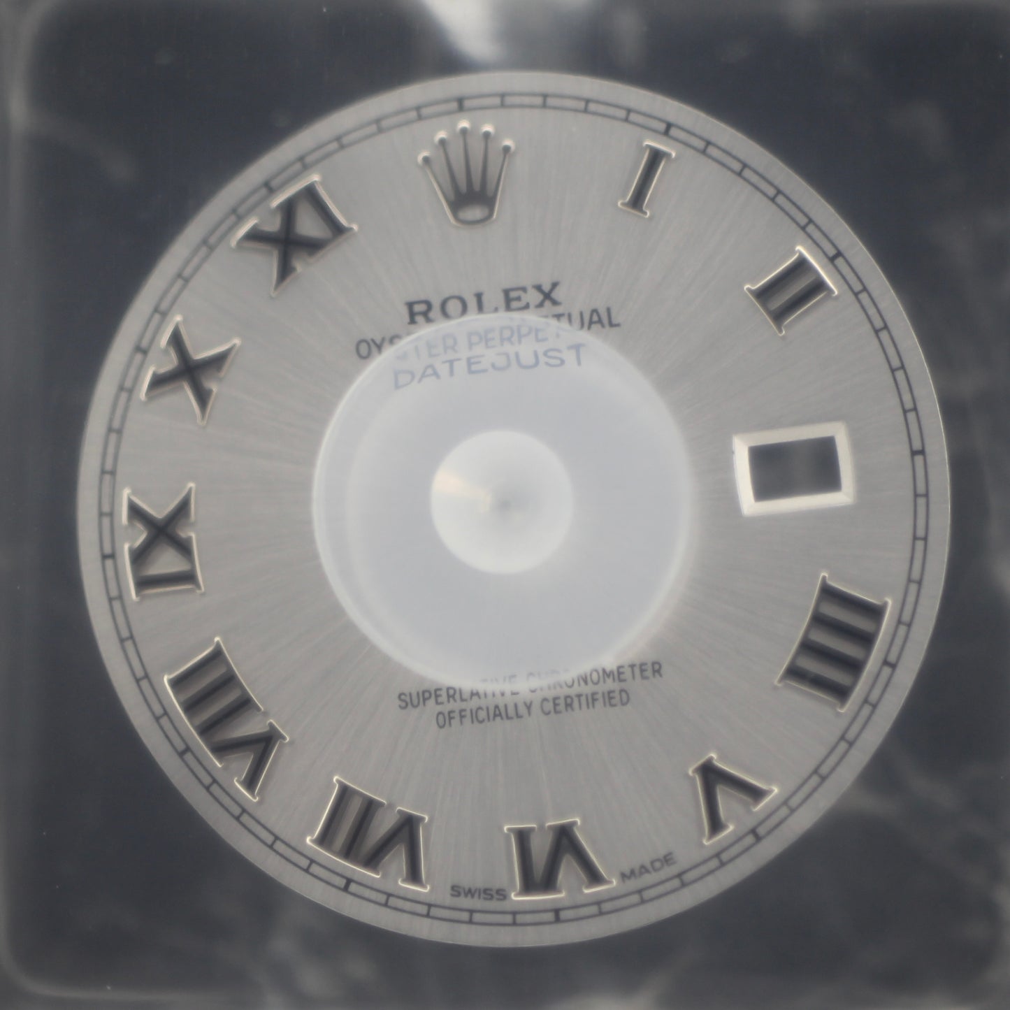 NEW Rolex 13-16008-89 Dial Datejust 36mm 16000 16200 116200 Quadrante Rhodium Romani In Blister