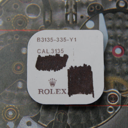 NEW Rolex 3135-335 Ruota Di Centro & Pignone Calzante Chausse H2.86 Nuova In Blister